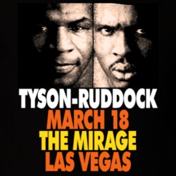 Mike Tyson Vs Ruddock Retro Boxing T Shirt 81810