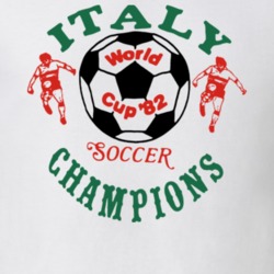 Italy World Cup Champions Retro T Shirt 82786