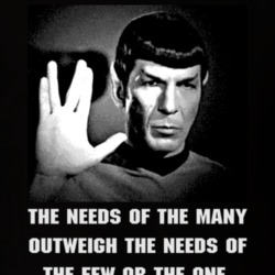 Spock Star Trek Famous Quote T Shirt 86480
