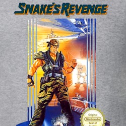 Snake's Revenge Metal Gear Nes Box Art T Shirt 86592