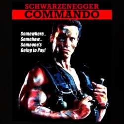 Commando Arnold Schwarzenegger Movie T Shirt 87538