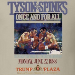 Mike Tyson Vs Michael Spinks Retro Boxing T Shirt 88738
