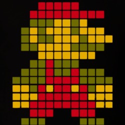 Super Mario Bros Mario 8 Bit T Shirt 89605