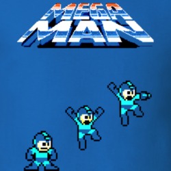 Mega Man Classic NES Video Game T Shirt 89609