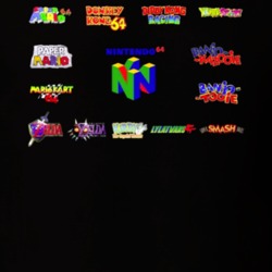 Nintendo 64 Zelda Super Mario Tribute T Shirt 89614