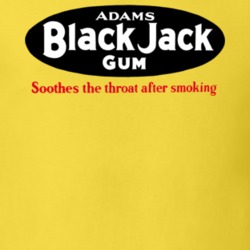 Black Jack Gum Classic Candy Food T Shirt 89992