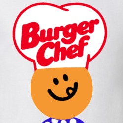 Burger Chef Retro Food Logo T Shirt 89995