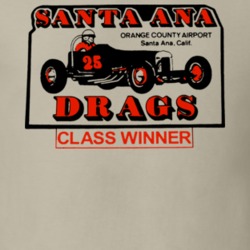 Santa Ana Drag Racing Retro Logo T Shirt 89997