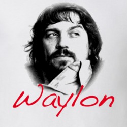 Waylon Jennings Country Music Star T Shirt 96165