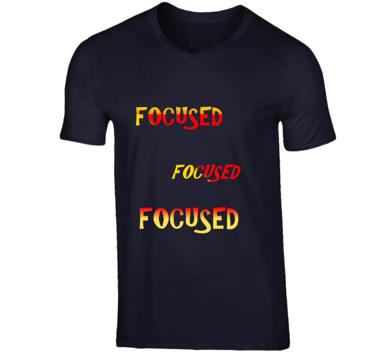 Focused V-neck T Shirt Focused V-neck T Shirt