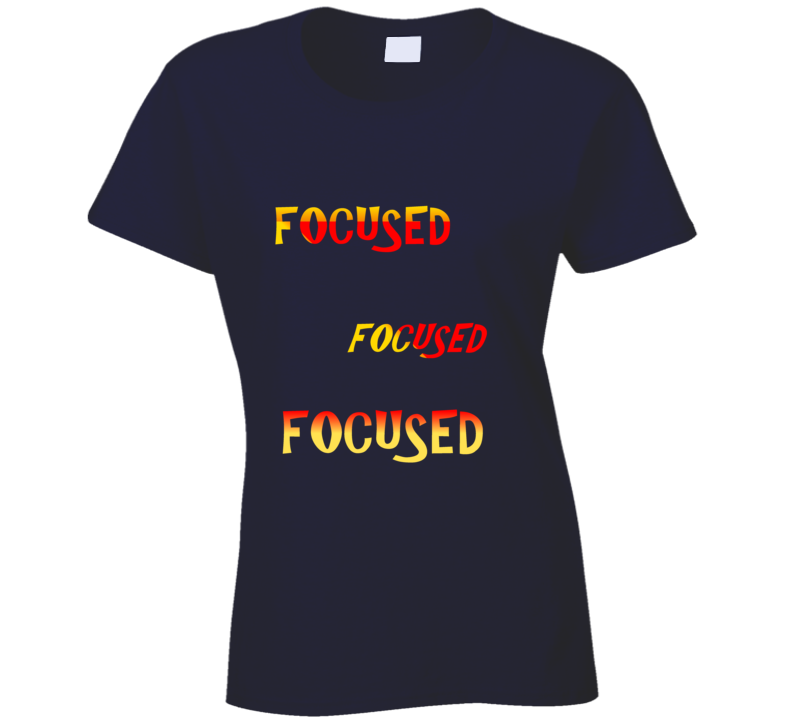 Focused V-neck T Shirt