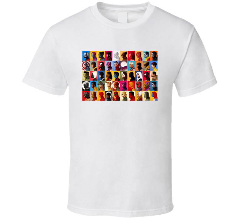 Superheroes Fan T Shirt