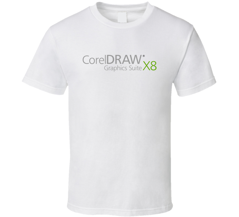 CorelDraw Graphics Suite X8 Fan T Shirt