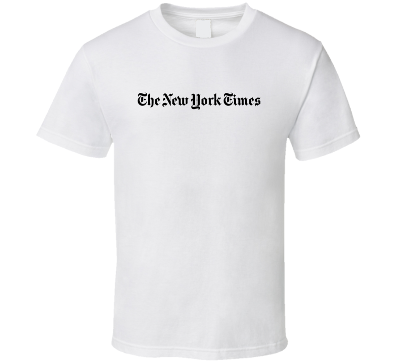 The New York Times Fan T Shirt The New York Times Fan T Shirt