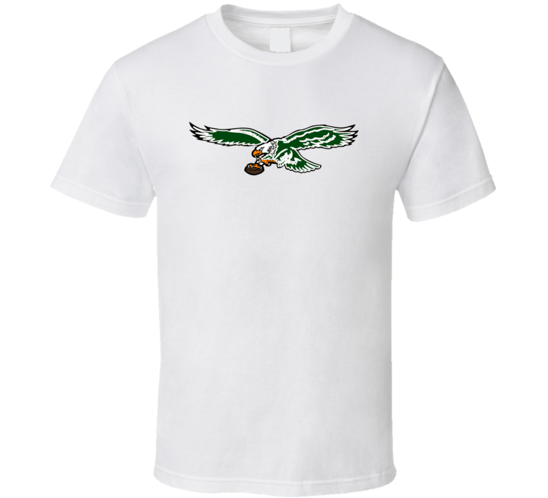 Philadelphia Eagles Retro Logo Fan T Shirt 1987-1995 Philadelphia Eagles Retro Logo Fan T Shirt 1987-1995