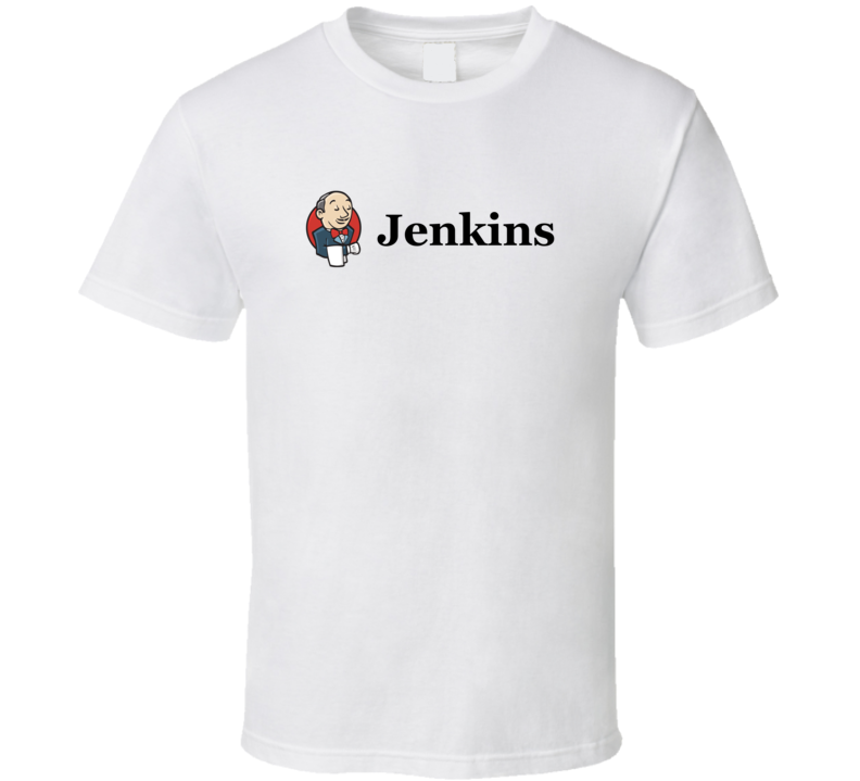 Jenkins Logo Wordmark Fan T Shirt