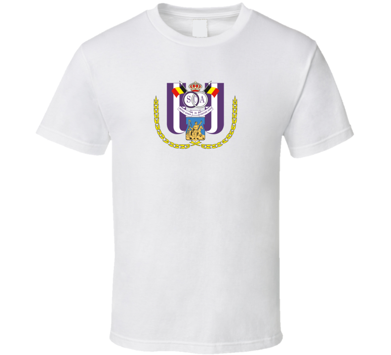 Anderlecht Retro Emblem 2003-2008 Fan T Shirt