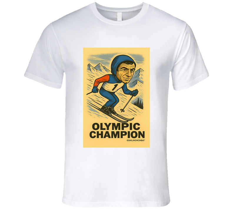 Olympic Ski Champion T Shirt Olympic Ski Champion T Shirt