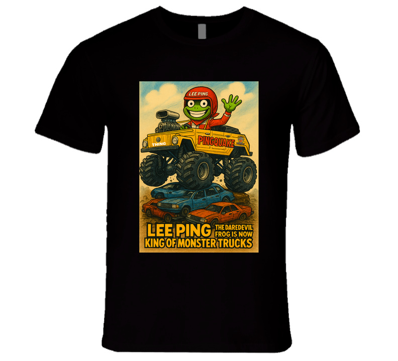 Lee Ping Monster Truck T Shirt