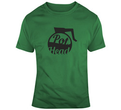 Pot Head Coffee Pot T Shirt 37169947