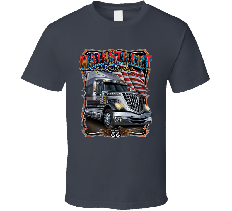 Main Street America International Lonestar Route 66 T Shirt Main Street America International Lonestar Route 66 T Shirt