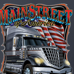 Main Street America International Lonestar Route 66 T Shirt 40350263