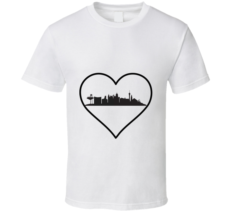 Pray For Las Vegas Skyline T-shirt