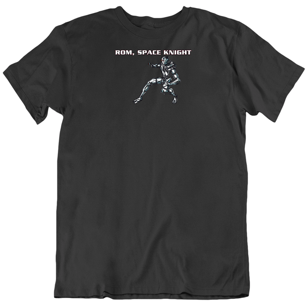 Rom  Space Knight Comic Retro T Shirt