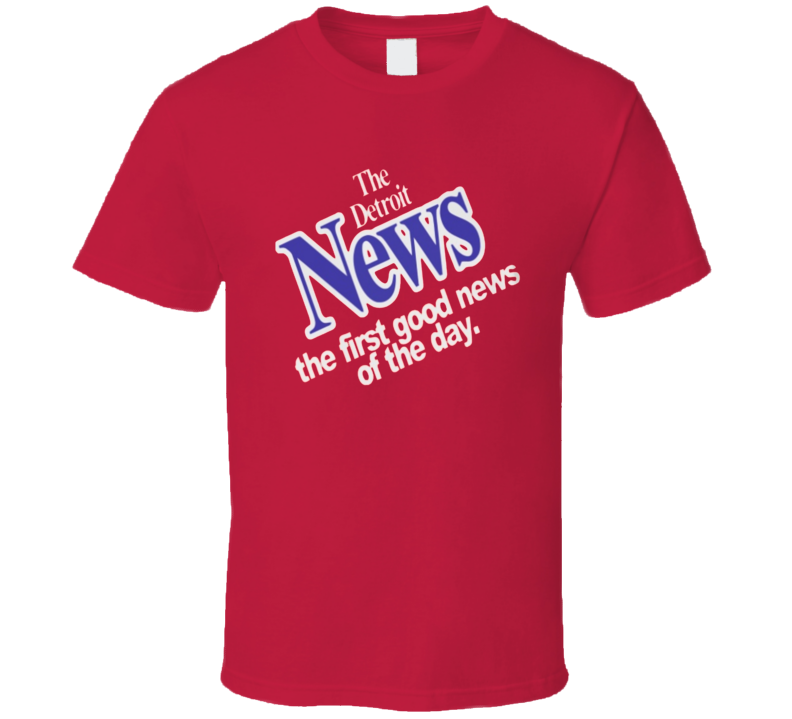 The Detroit News Drew Barrymore Inspired First Good News Of The Day Gift Fan T Shirt