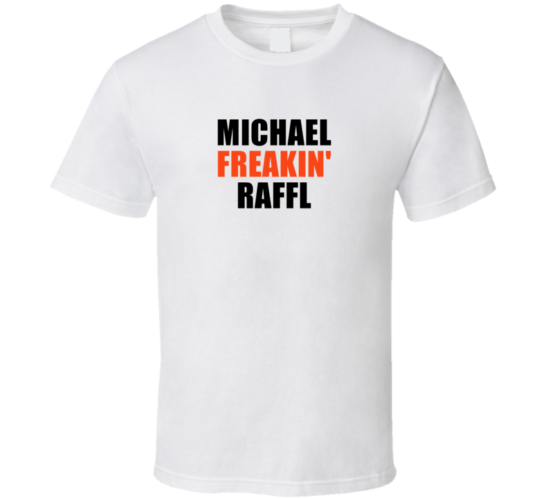 Michael Freakin' Raffl Philadeplhia Hockey Team Fan Player T Shir Michael Freakin' Raffl Philadeplhia Hockey Team Fan Player T Shir