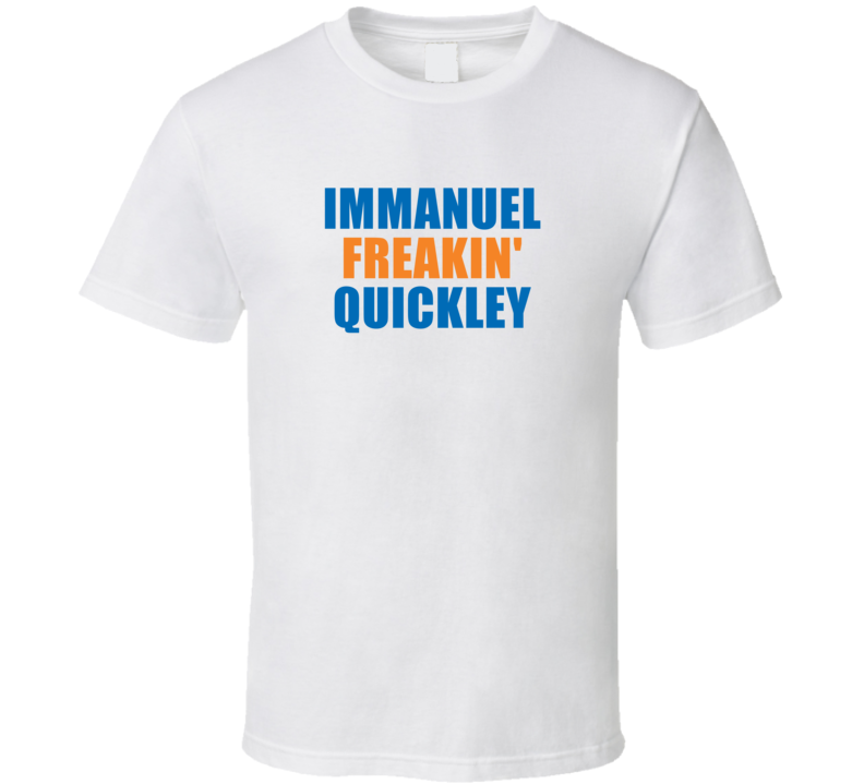 Immanuel Freakin' Quickley New York Basketball Team Fan Player T Shirt