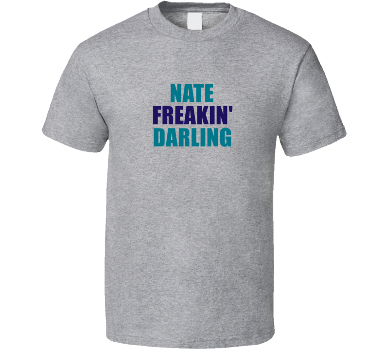 Nate Freakin&#039; Darling Charlotte Basketball Team Fan Player T Shir