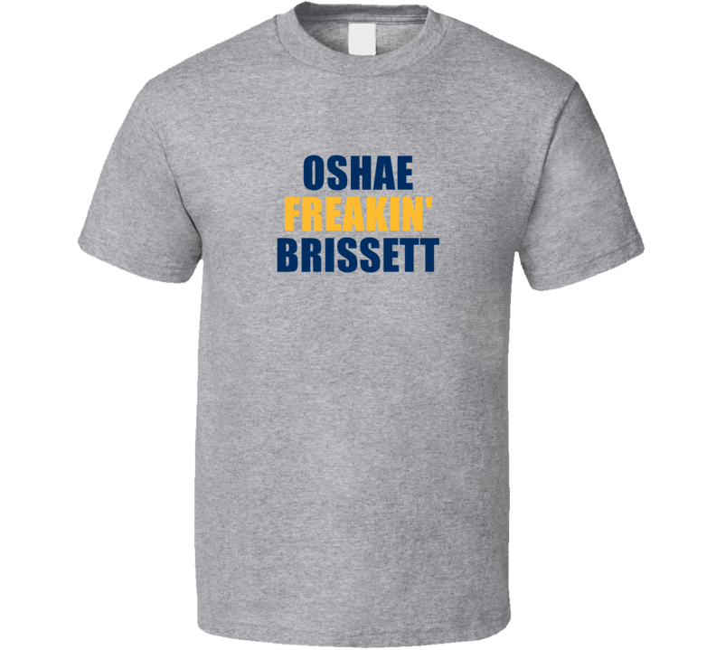 Oshae Freakin&#039; Brissett Indiana Basketball Team Fan Player T Shir