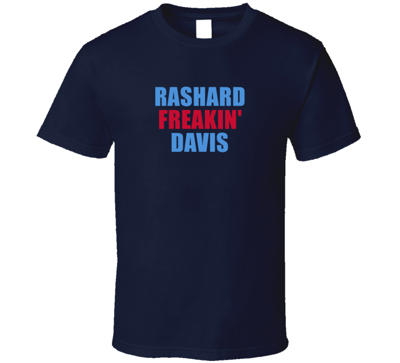 Rashard Freakin&#039; Davis Tennessee Football Team Fan Player Funny T