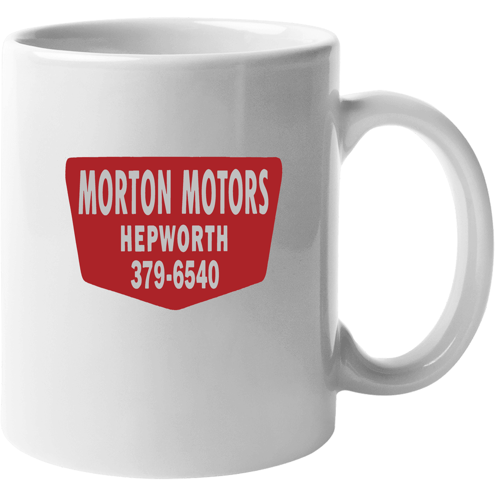 Morton Motors Fan Mug Morton Motors Fan Mug