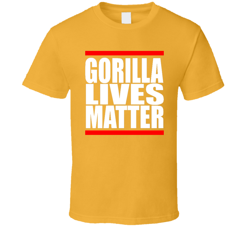 Harambe Gorilla Lives Matter Harambe T Shirt Harambe Gorilla Lives Matter Harambe T Shirt