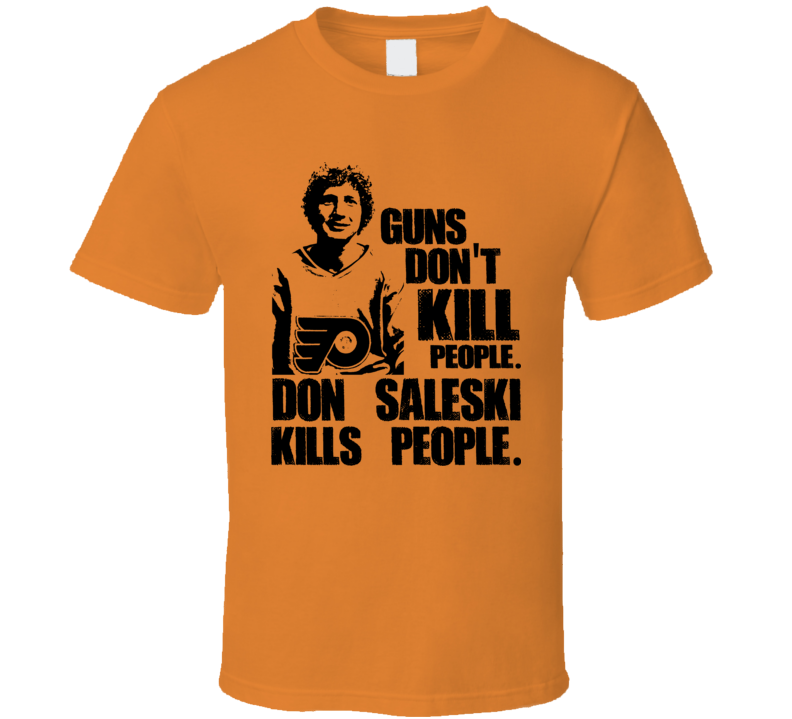 Philadelphia Don Saleski Hockey T Shirt Philadelphia Don Saleski Hockey T Shirt