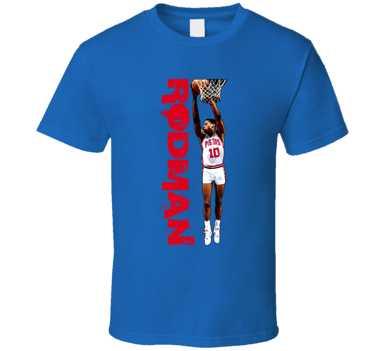 Dennis Rodman Detroit T Shirt Dennis Rodman Detroit T Shirt