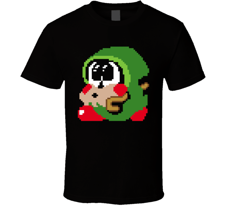 Bubble Bobble Final Boss NES T Shirt Bubble Bobble Final Boss NES T Shirt