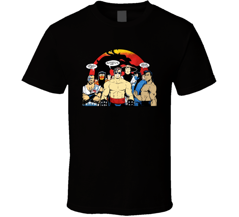 Mortal Kombat Retro Video Game T Shirt Mortal Kombat Retro Video Game T Shirt