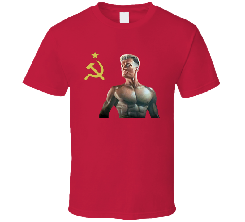 Ivan Drago Rockey IV Russia Boxing T Shirt Ivan Drago Rockey IV Russia Boxing T Shirt