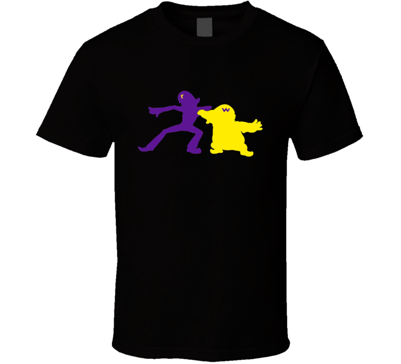Wario and Waluigi Duo Nintendo Video Game T Shirt Wario and Waluigi Duo Nintendo Video Game T Shirt