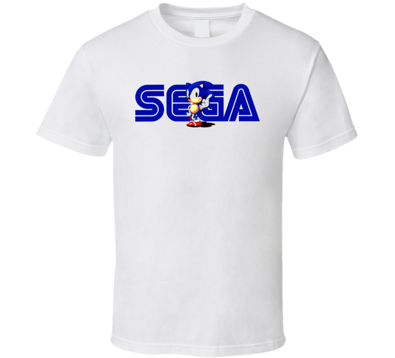 Sonic The Hedgehog Sega Logo T Shirt Sonic The Hedgehog Sega Logo T Shirt
