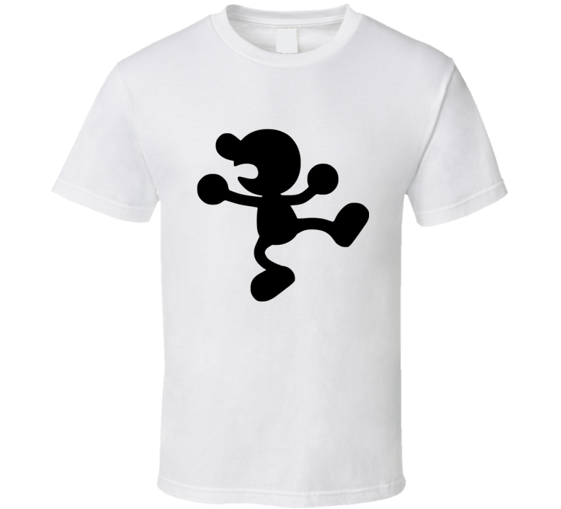 Mr. Game And Watch Nintendo Video Game T Shirt Mr. Game And Watch Nintendo Video Game T Shirt