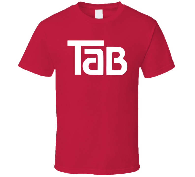 Tab Cola Soft Drink Red T Shirt Tab Cola Soft Drink Red T Shirt