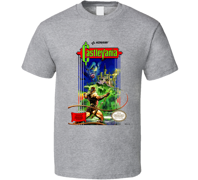 Castlevania Grey T Shirt Castlevania Grey T Shirt