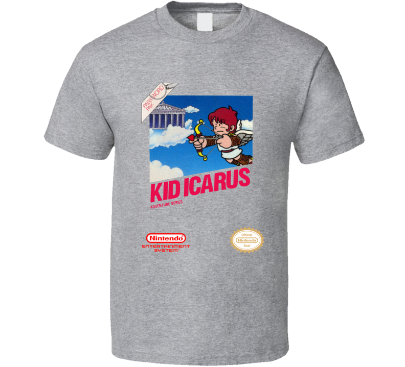 Kid Icarus Euro Version Box Art T Shirt Kid Icarus Euro Version Box Art T Shirt