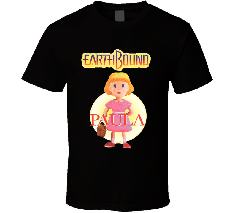 Earthbound Paula Retro Snes Video Game T Shirt Earthbound Paula Retro Snes Video Game T Shirt
