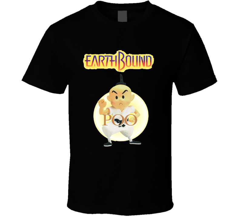 Earthbound Poo Retro Snes Video Game T Shirt Earthbound Poo Retro Snes Video Game T Shirt