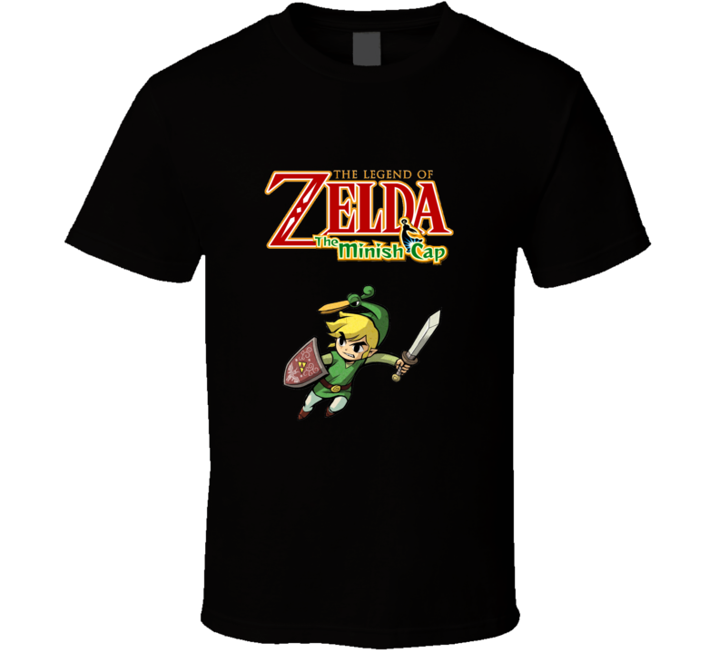 The Legend Of Zelda The Minish Cap T Shirt The Legend Of Zelda The Minish Cap T Shirt